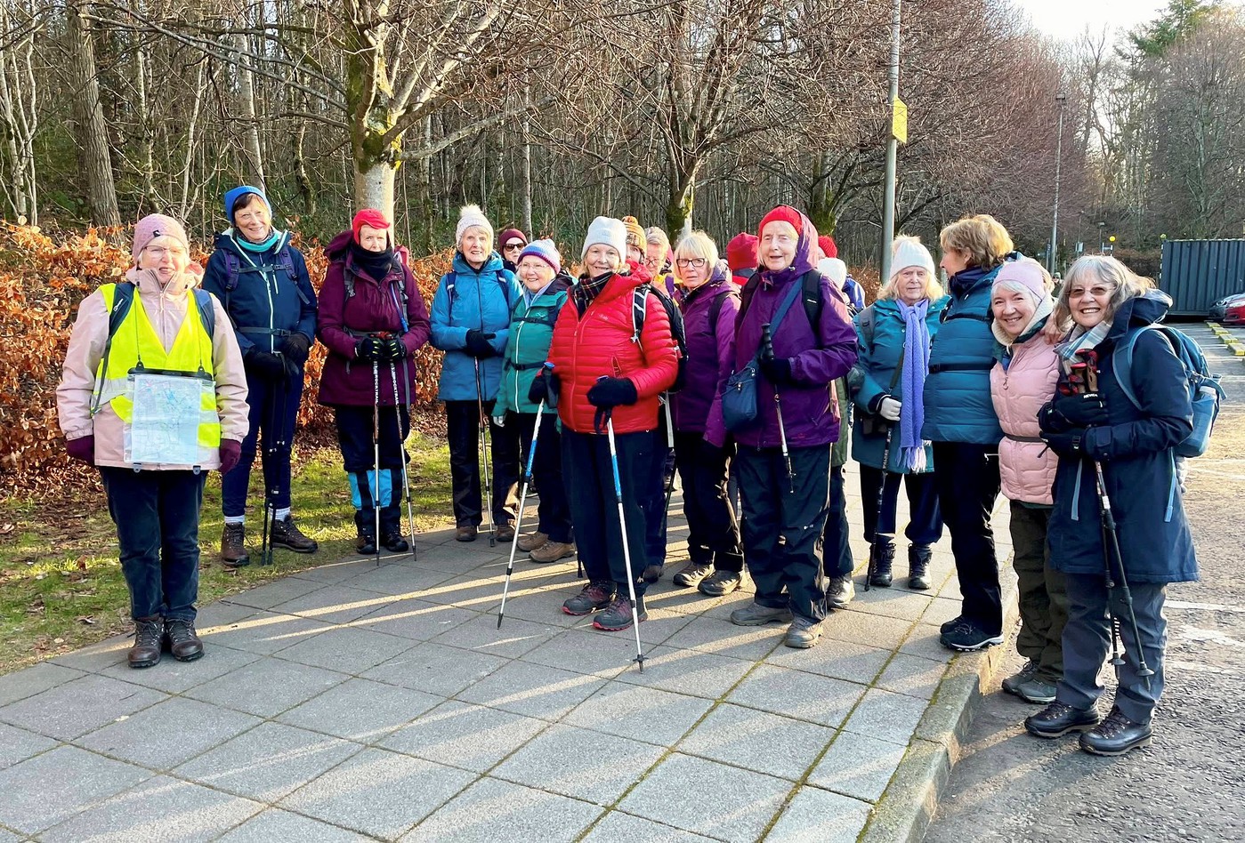 St Leonards Ramblers East Kilbride - Balloch Photo 16.